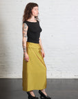 Chassis Hoop Pencil Skirt in Dijon by Tibi-Tibi-Idlewild-Cincinnati