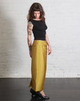 Chassis Hoop Pencil Skirt in Dijon by Tibi-Tibi-Idlewild-Cincinnati