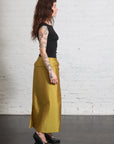 Chassis Hoop Pencil Skirt in Dijon by Tibi-Tibi-Idlewild-Cincinnati