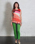 City Collage Dress in Red Green by Pleats Please Issey Miyake-Pleats Please Issey Miyake-Idlewild-Cincinnati