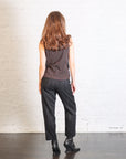 Classic 5 Pocket Trousers in Black Pinstripe by Serien°umerica-Serien°umerica-Idlewild-Cincinnati
