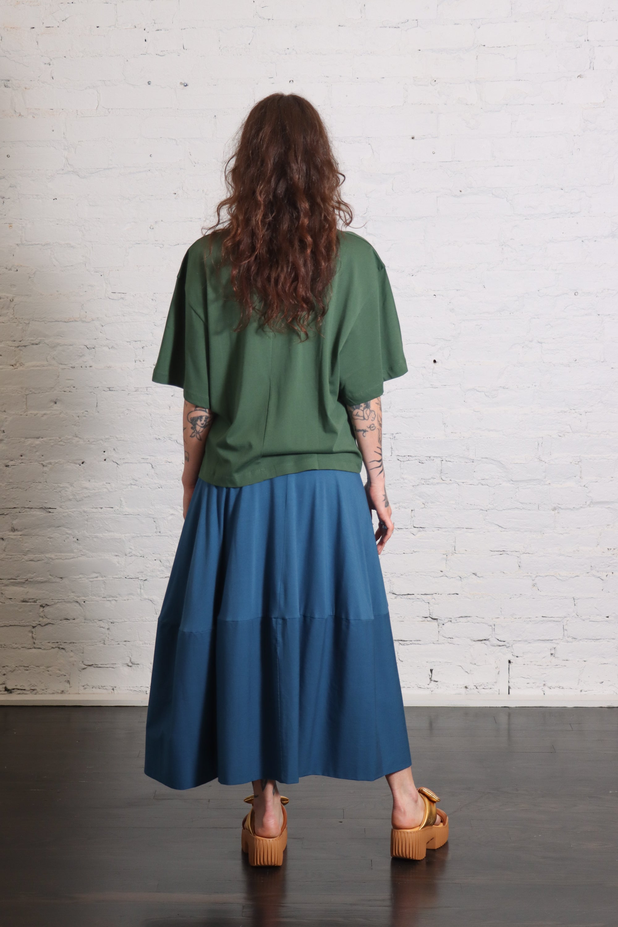 Cobi Jersey + Woven Skirt in Itaca by Labo.Art – Idlewild