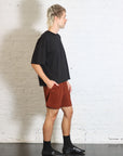 Color Pleats 1 Shorts in Darkside Brown by Homme Plissé Issey Miyake-Homme Plissé Issey Miyake-Idlewild-Cincinnati