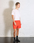 Colorful Pleats Shorts in Manarola Boat Orange by Homme Plissé Issey Miyake-Homme Plissé Issey Miyake-Idlewild-Cincinnati