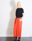 Colorful Pleats Skirt in Manarola Boat Orange by Homme Plissé Issey Miyake-Homme Plissé Issey Miyake-Idlewild-Cincinnati