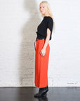 Colorful Pleats Skirt in Manarola Boat Orange by Homme Plissé Issey Miyake-Homme Plissé Issey Miyake-Idlewild-Cincinnati