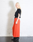 Colorful Pleats Skirt in Manarola Boat Orange by Homme Plissé Issey Miyake-Homme Plissé Issey Miyake-Idlewild-Cincinnati