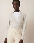 Composure Cardigan in Oat Melange by Kowtow-Tops-Kowtow-Idlewild