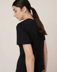 Contour Tee in Black by Kowtow-Kowtow-Idlewild-Cincinnati