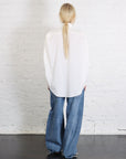 Cotton Poplin Shirt in White by MM6 Maison Margiela-MM6-Idlewild-Cincinnati