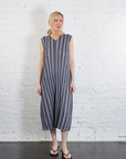 Cotton Zigzag Dress in Gray by Pleats Please Issey Miyake-Pleats Please Issey Miyake-Idlewild-Cincinnati