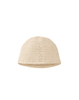 Crochet Net Toque in White by Lauren Manoogian-Lauren Manoogian-Idlewild-Cincinnati