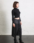 Cropped Drawstring Pant in Jet by 6397-6397-Idlewild-Cincinnati