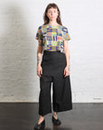 Cropped T-Shirt in Patchwork Print by Serien°umerica-Serien°umerica-Idlewild-Cincinnati