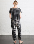 Cropped Vest in Black Paint by Serien°umerica-Serien°umerica-Idlewild-Cincinnati