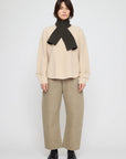 Cross Scarf in Dark Olive by 7115 by Szeki-7115 by Szeki-Idlewild-Cincinnati