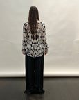 Cruz Shirt in Graphic Roses Print by Shwetambari-Shwetambari-Idlewild-Cincinnati