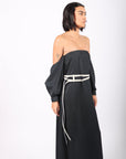 D Belt in White by Aumorfia-Aumorfia-Idlewild-Cincinnati