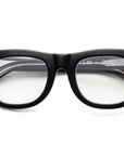 D28 Readers in Gloss Black & Vodka by Caddis-Caddis Eyewear-Idlewild-Cincinnati