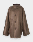 Dart Jacket in Shearling Brown by Henrik Vibskov-Henrik Vibskov-Idlewild-Cincinnati