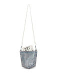 Denim Pocket Bag in Bleached Denim by MM6 Maison Margiela-MM6-Idlewild-Cincinnati