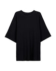 Diagonal Tee in Black by Kowtow-Kowtow-Idlewild-Cincinnati