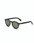 Dogleg Sunglasses in Gloss Black & Vodka by Caddis-Caddis Eyewear-Idlewild-Cincinnati