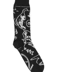 Doodle Socks in Black Doodle by Henrik Vibskov-Henrik Vibskov-Idlewild-Cincinnati