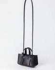 DoppioCubo Midi Handbag in Black by Arrhe Studio-Bags-Arrhe Studio-Idlewild