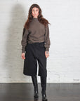 Draped Sweatshirt in Mud by 6397-6397-Idlewild-Cincinnati
