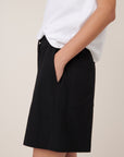 Drawcord Shorts in Black by Kowtow-Kowtow-Idlewild-Cincinnati