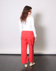 El Tigre Long Sleeve Bodysuit in White by GIL RODRIGUEZ-GIL RODRIGUEZ-Idlewild-Cincinnati