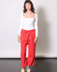 El Tigre Long Sleeve Bodysuit in White by GIL RODRIGUEZ-GIL RODRIGUEZ-Idlewild-Cincinnati