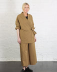 Elastic Culotte in Tan Brown by 7115 by Szeki-7115 by Szeki-Idlewild-Cincinnati