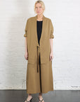 Elastic Culotte in Tan Brown by 7115 by Szeki-7115 by Szeki-Idlewild-Cincinnati