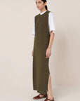 Elm Dress in Ivy by Kowtow-Kowtow-Idlewild-Cincinnati
