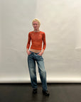 Esque Tere Top in Orange by Thinking Mu-Thinking Mu-Idlewild-Cincinnati