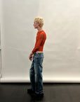 Esque Tere Top in Orange by Thinking Mu-Thinking Mu-Idlewild-Cincinnati