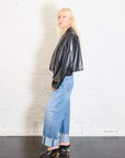 Faux Leather Origami Jacket in Black by Planet-Planet-Idlewild-Cincinnati