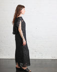 Fil Coupé Camille Dress in Black by Tibi-Tibi-Idlewild-Cincinnati