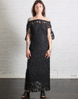Fil Coupé Camille Dress in Black by Tibi-Tibi-Idlewild-Cincinnati