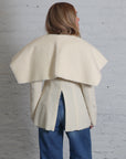 Fitted Jacket in Ecru by A.W.A.K.E. Mode-A.W.A.K.E. Mode-Idlewild-Cincinnati
