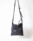 Floral Drawstring Bag - XS in Black by Miranda Kaloudis-MDK-Idlewild-Cincinnati