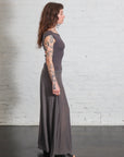 Fluid Jersey Skirt in Soot by St. Agni-St. Agni-Idlewild-Cincinnati