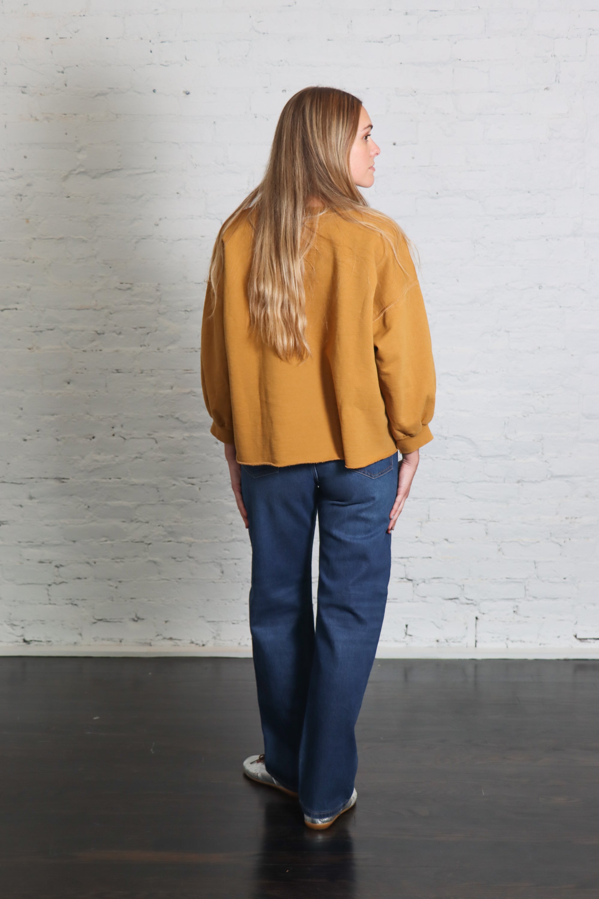 Fond Sweatshirt in Camel by Rachel Comey