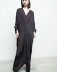Frida Dress in Aubergine by Nicholas K-Nicholas K-Idlewild-Cincinnati
