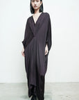 Frida Dress in Aubergine by Nicholas K-Nicholas K-Idlewild-Cincinnati