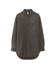 Gaiter Shirt in Worn Denim by Lauren Manoogian-Lauren Manoogian-Idlewild-Cincinnati