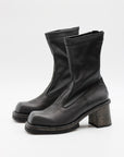 Gasolina Leather Stretch Boot in Nero by Lofina-Lofina-Idlewild-Cincinnati
