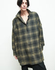 Gaspar Shirt in Moss/Black by Nicholas K-Nicholas K-Idlewild-Cincinnati